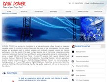 Tablet Screenshot of daskpower.com